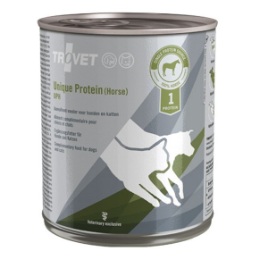 Trovet Unique Protein UPH dla psa i kota puszka 800g Konina