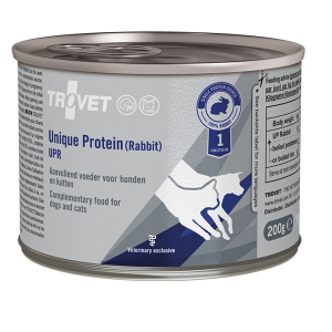 Trovet Unique Protein UPR dla psa i kota puszka 200g Królik