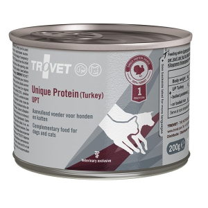 Trovet Unique Protein UPT dla psa i kota puszka 200g Indyk