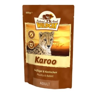 Wildcat Karoo - królik i drób saszetka 100g