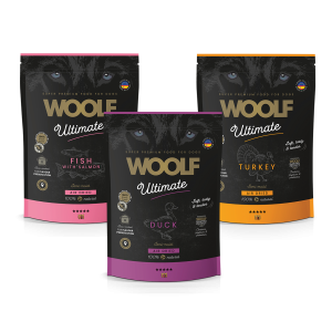 Woolf Ultimate Soft Karma Półwilgotna dla psa 1kg