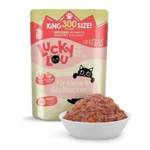 Lucky Lou Lifestage Kitten Drób saszetka 300g