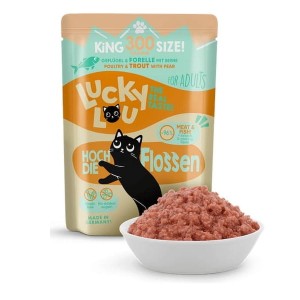Lucky Lou Lifestage Adult Drób i pstrąg saszetka 300g