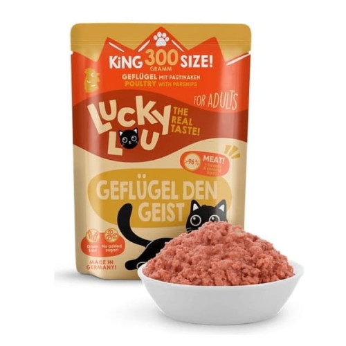 Lucky Lou Lifestage Adult Drób saszetka 300g.jpg