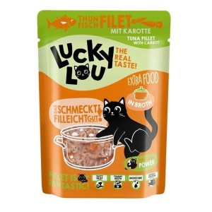 Lucky Lou Extrafood Tuńczyk i marchewka w bulionie saszetka 70g