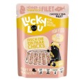 Lucky Lou Extrafood Tuńczyk i kurczak w galaretce saszetka 70g.jpg