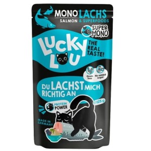 Lucky Lou SuperMono Łosoś saszetka 125g