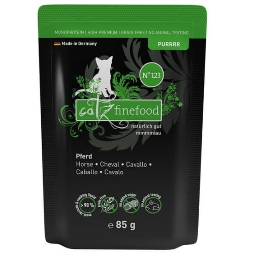 Catz Finefood Purrrr N.123 Konina saszetka 85g.jpg