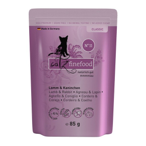 Catz Finefood Classic N.11 Jagnięcina i Królik saszetka 85g