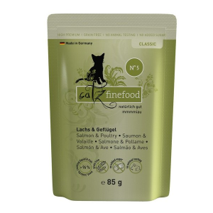Catz Finefood Classic N.05 Łosoś i drób saszetka 85g