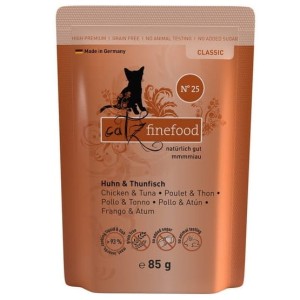 Catz Finefood Classic N.25 Kurczak i Tuńczyk saszetka 85g