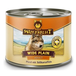 Wolfsblut Dog Wide Plain - konina i bataty puszka 200g