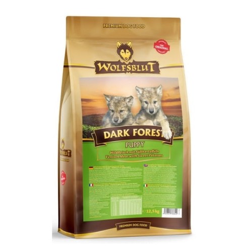 Wolfsblut Dog Puppy Dark Forest - dziczyzna i bataty 12,5kg.jpg