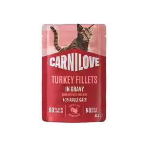 Carnilove Cat Turkey - indyk w sosie saszetka 85g