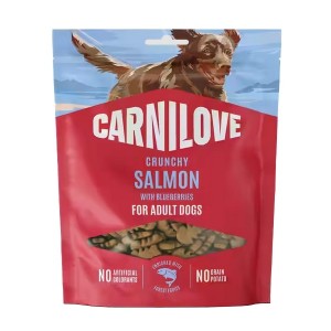 Carnilove Crunchy Snack 200g łosoś i jagody