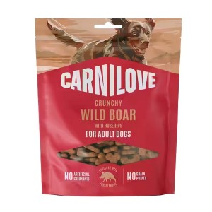 Carnilove Crunchy Snack 200g dzik i owoce dzikiej róży