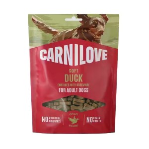 Carnilove Soft Snack 200g kaczka i rozmaryn - zdrowe zęby