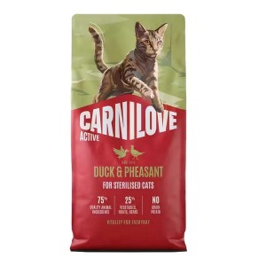 Carnilove Cat Active Duck & Pheasant Sterilised - kaczka i bażant 2kg
