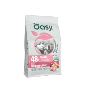 Oasy Monoprotein Adult M/L 10kg - różne smaki