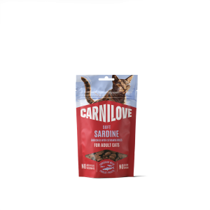 Carnilove Cat Soft Snack 50g sardynki  z truskawkami