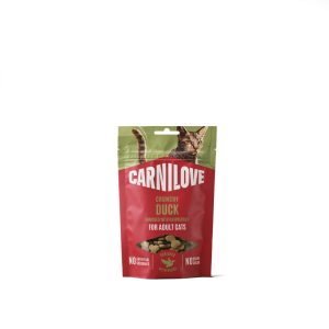 Carnilove Cat Snack Crunchy 50g kaczka z malinami