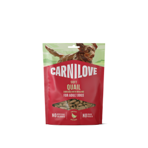 Carnilove Soft Snack 200g przepiórka i oregano - zdrowe trawienie