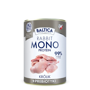 Baltica Mono 400g - Królik z prebiotykami