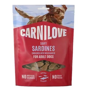 Carnilove Soft Snack 200g sardynka i czosnek 