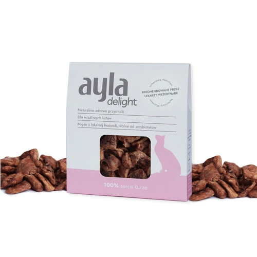 AYLA-Delight-kot-przysmaki-liofilizowane-kurczak-serca-przod.png