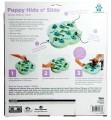Nina Ottosson Puppy Hide 'N Slide Green - gra edukacyjna, poziom 2