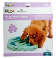 Nina Ottosson Puppy Hide 'N Slide Green - gra edukacyjna, poziom 2