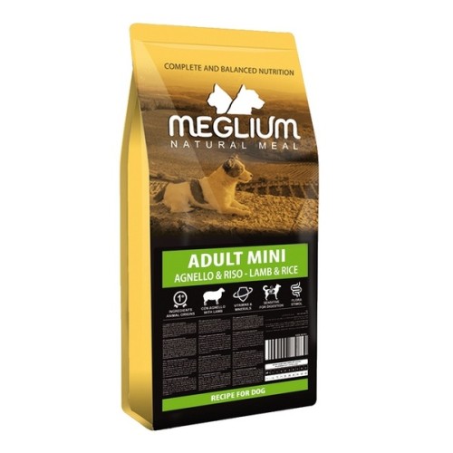 Meglium Dog Mini Adult Lamb & Rice 7kg