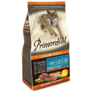 Primordial Dog Grain Free Adult Duck & Trout 2kg