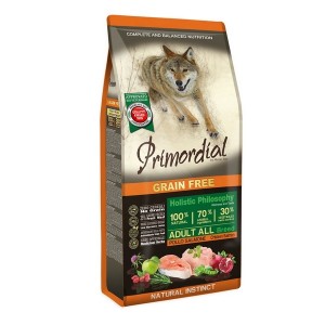 Primordial Dog Grain Free Adult Chicken & Salmon 12kg
