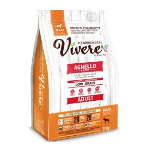 Vivere Maxi Adult Lamb 3kg Karma Monobiałkowa z Jagnięciną dla dużych ras