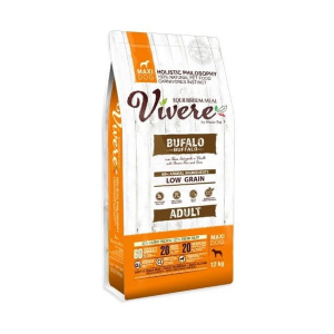 Vivere Maxi Adult Buffalo 12kg Karma Monobiałkowa z Bawołem dla dużych ras
