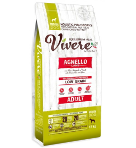 Vivere Dog Medium Adult Lamb 3kg Karma Monobiałkowa z Jagnięciną