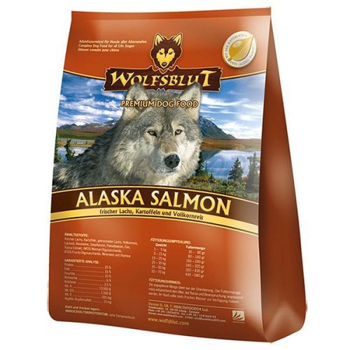 Wolfsblut Dog Alaska Salmon Adult - łosoś, ziemniaki i ryż 2kg