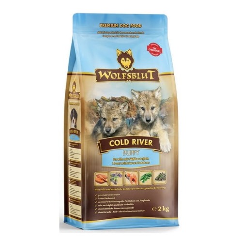 Wolfsblut Dog Cold River Puppy - pstrąg i bataty 2kg