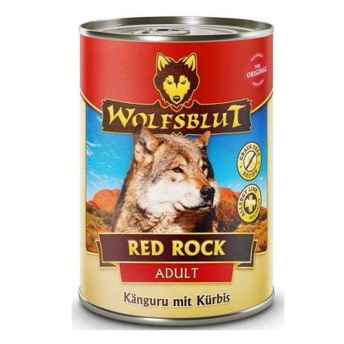 Wolfsblut Dog Red Rock Adult - kangur i dynia puszka 395g