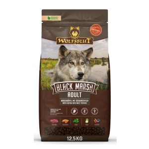 Wolfsblut Dog Black Marsh Adult - bawół i bataty 12,5kg