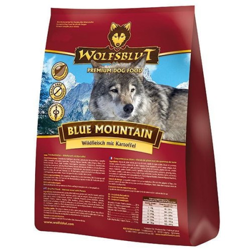 Wolfsblut Dog Blue Mountain Adult - dziczyzna i ziemniaki 2kg