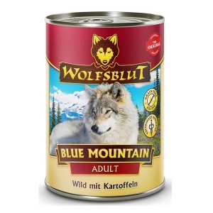 Wolfsblut Dog Blue Mountain Adult - dziczyzna i ziemniaki puszka 395g