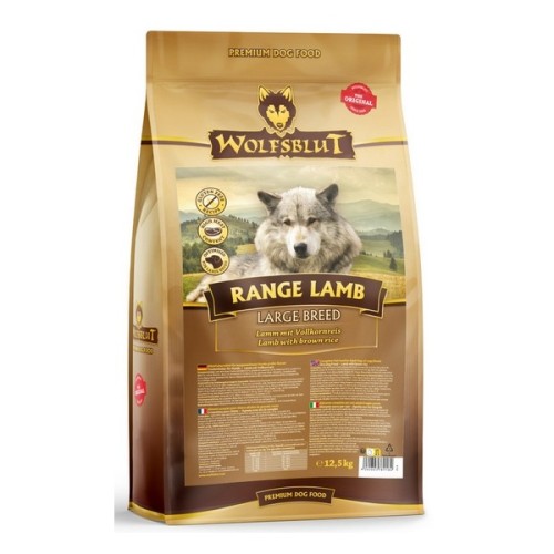 Wolfsblut Dog Range Lamb Adult Large - jagnięcina i ryż 12,5kg