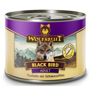 Wolfsblut Dog Black Bird Adult - indyk i bataty puszka 200g