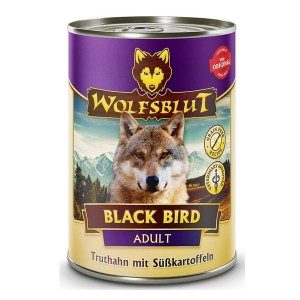 Wolfsblut Dog Black Bird Adult - indyk i bataty puszka 395g