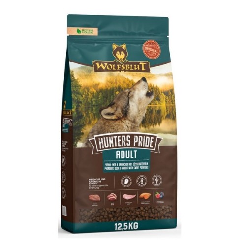 Wolfsblut Dog Hunters Pride Adult - bażant, kaczka i królik 12,5kg