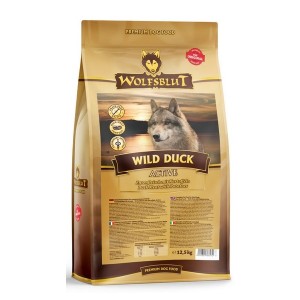 Wolfsblut Dog Wild Duck Active - kaczka i ziemniaki 12,5kg