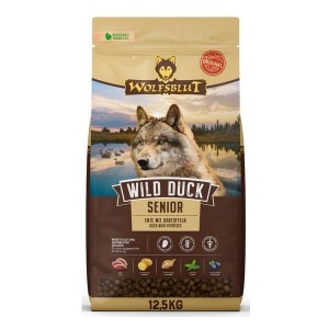 Wolfsblut Dog Wild Duck Senior - kaczka i ziemniaki 12,5kg