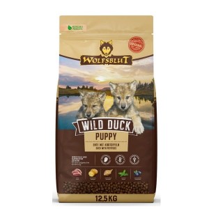 Wolfsblut Dog Wild Duck Puppy - kaczka i ziemniaki 12,5kg